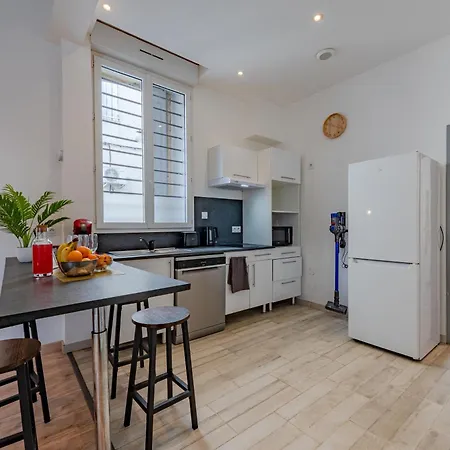 Chic Family - Confortable & Moderne - Parking Wifi Clim Gare Tgv - Ideal Famille Appartement Perpignan