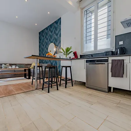 Chic Family - Confortable & Moderne - Parking Wifi Clim Gare Tgv - Ideal Famille Appartement