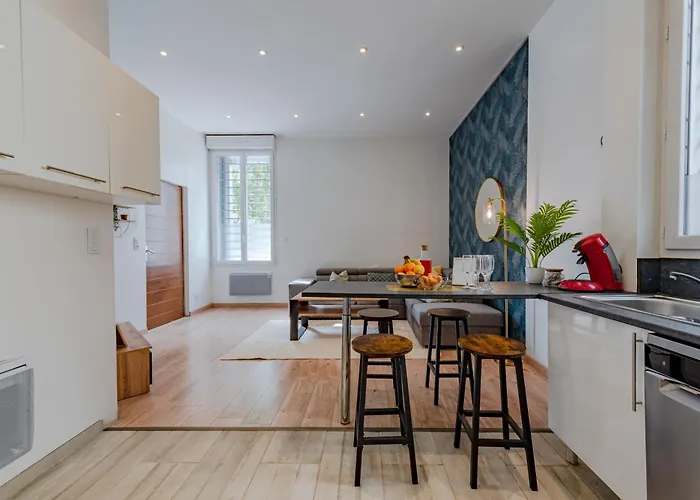 Апартаменты Chic Family - Neuf & Moderne - Parking Wifi Centre Gare Tgv - Confort Ideal Famille - Speciale Перпиньан